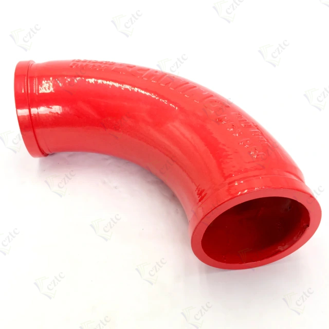 10010479 Elbow Pipe Bend DN 125-- 90 Degrees For Schwing Concrete Pump BPL 900 1200